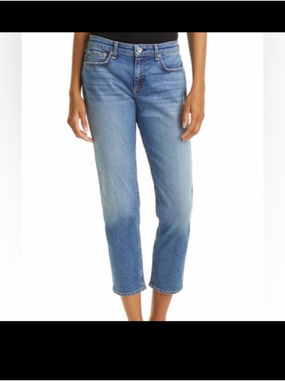 Rag and Bone Classic Straight leg Blue Jeans